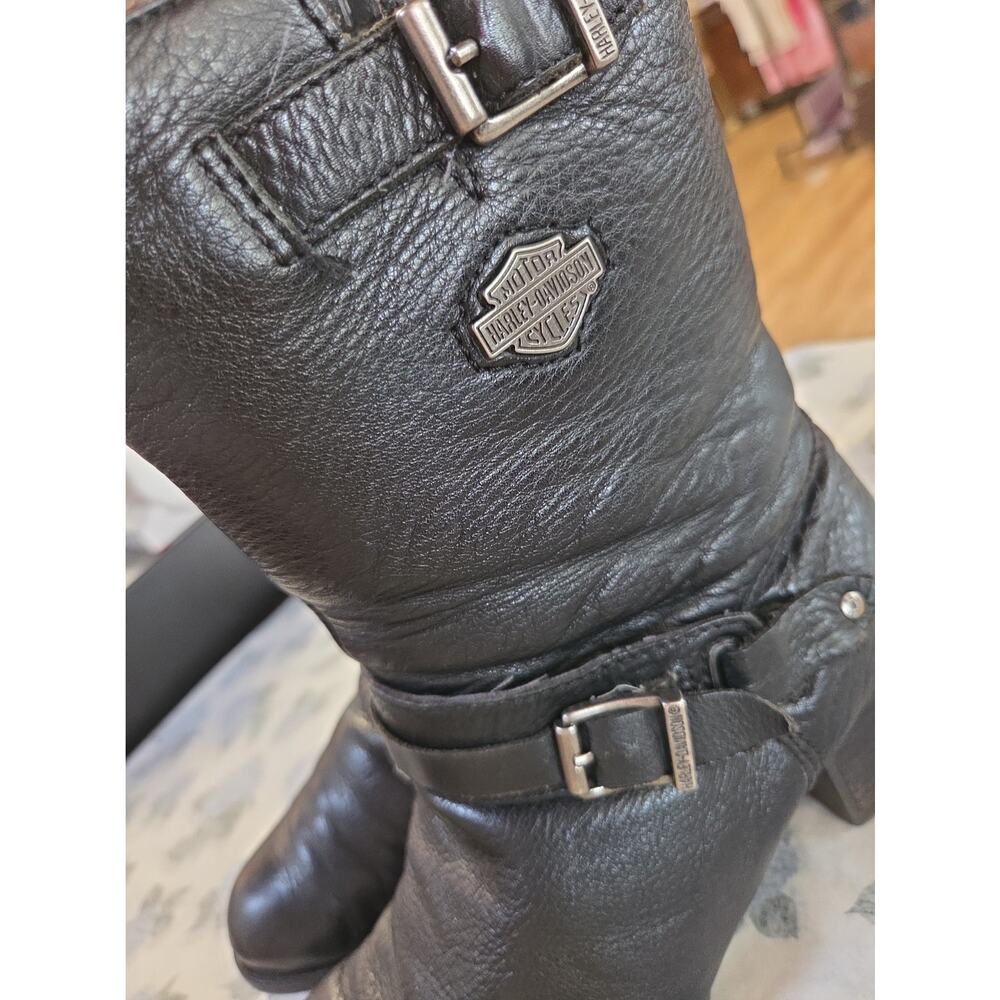 Harley Davidson Midi Boot Size 10 Boots - Picture 10 of 16
